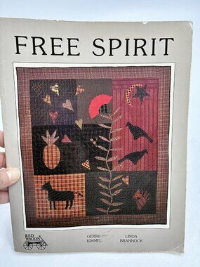 Free Spirit Quilt Pattern Book Red Wagon Gerry Kimmel Linda Brannock 1992